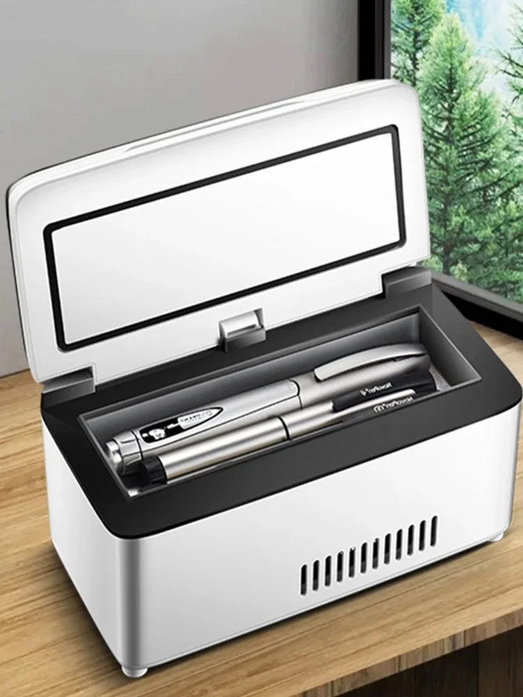 Insulinekoelbox Autopil Kleine koelkast Oplaadbare koelbox Geschikt voor familie Outdoor Reizen Camping - afbeelding 2
