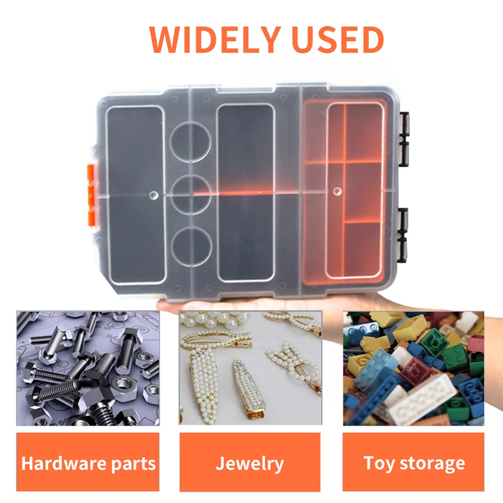 Plastic Parts Boxes Tool Storage Boxes Hardware Parts Storage Boxes Screws Screwdrivers Parts Sorting Boxes