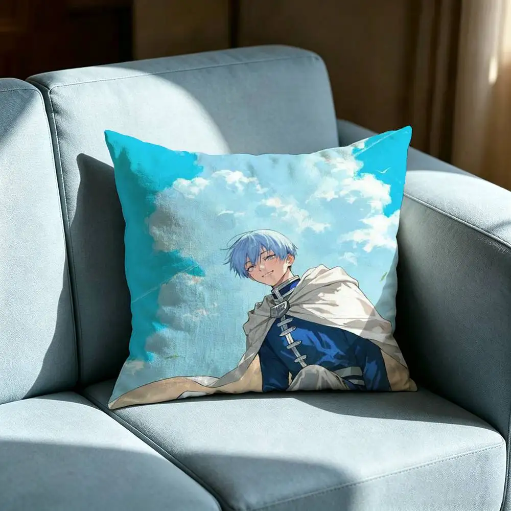 Anime Sousou no F Frieren Himmel Pillow cover gift High definition digital printing,Surprise  vivid pattern Household.