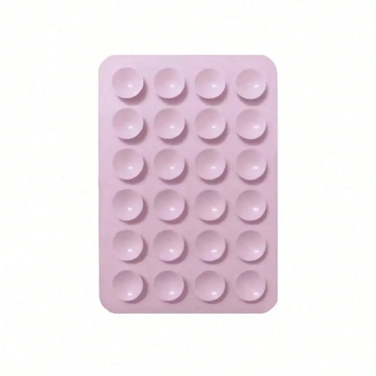 

1PC One-Side Silicone Suction Cup Minimalist Suction Cup Sticker Anti-Slip Phone Case Portable Movable Phone Holder