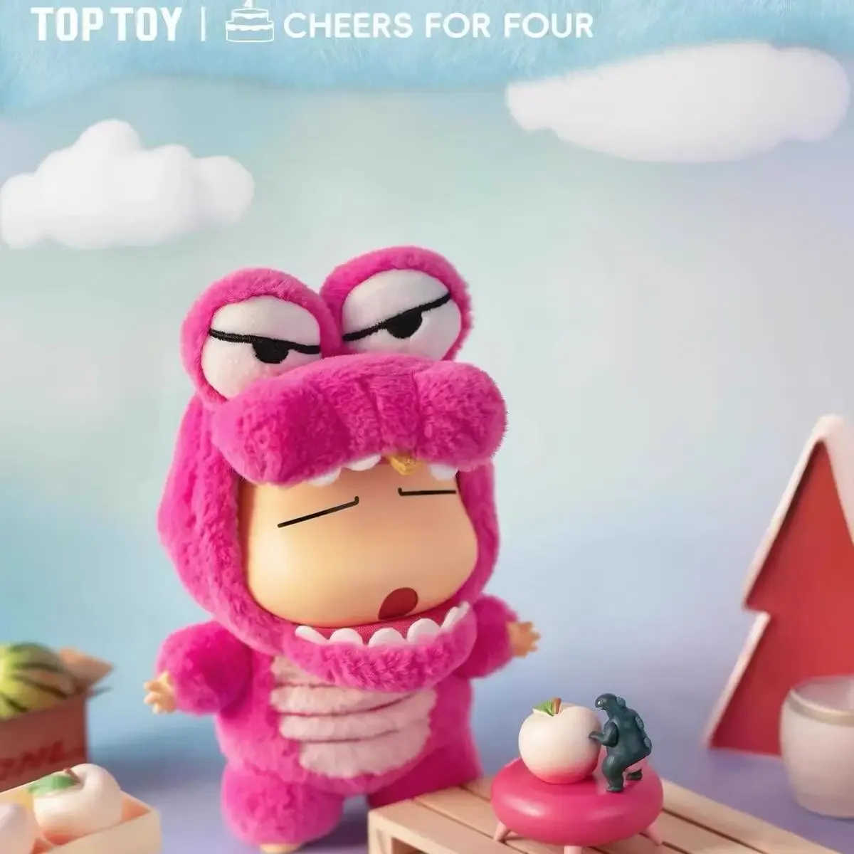 HEET!!! Crayon Shin-Chan Blind Box Kostuum Party Serie Vinyl Pop Anime Action Figure Mystery Box Collection Model Toy Gift