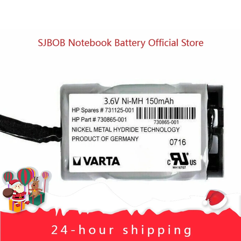 

2023 Year Genuine 731125-001 730865-001 for HP DL580 G9 Cache Battery W/cable laptop battery