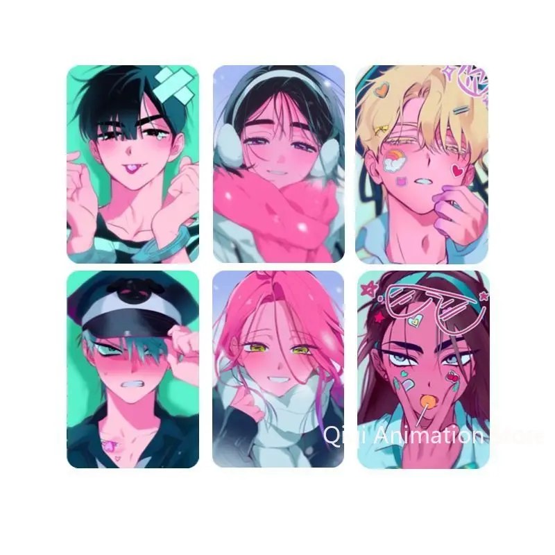 6 قطعة مرحلة أنيمي الغريبة حتى إيفان لومو بطاقة صغيرة Photocard HD ألبوم صغير بطاقات الصور لمحبي جمع بطاقة بريدية صديق الهدايا