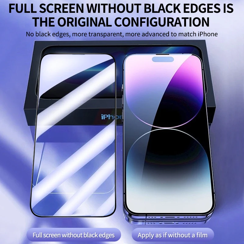 2pcs Full Cover Screen Protector For iPhone 11 12 13 14 15 PRO MAX Privacy Glass For iPhone 15 14 Plus XS Max XR Tempered Glass