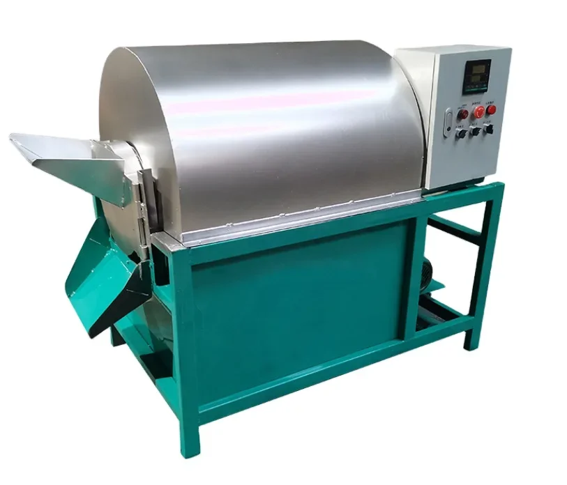 High Capacity nut roaster Industrial Coffee Bean Peanut Roaster Machine  Corn Peanut Roasting Machine hot sales