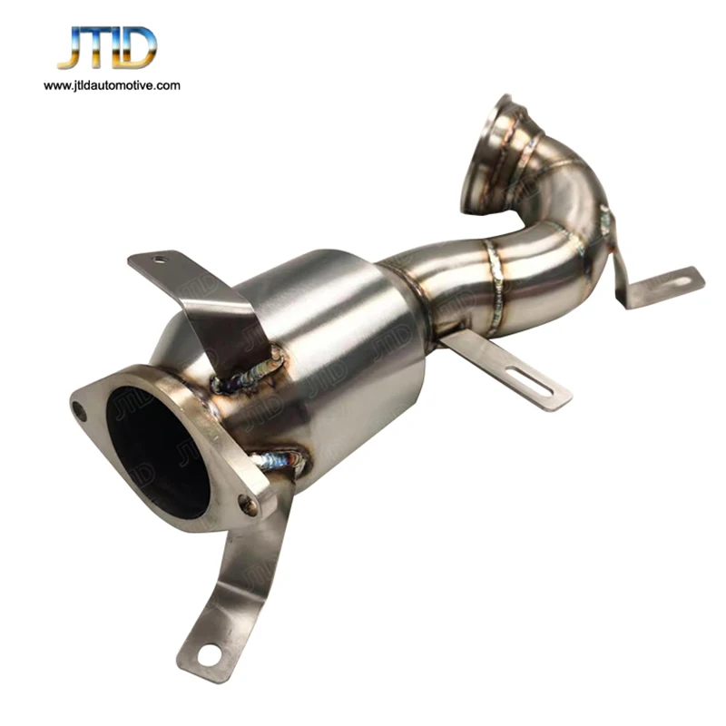 JTLD Performance Stainless Steel Exhaust System For Fiat 500 1.4L Abarth Cat Shell Downpipe