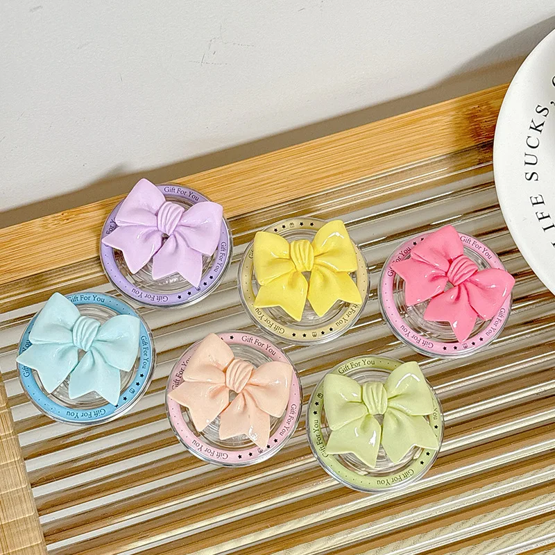 

Корейская креативная однотонная магнитная подставка для подушки безопасности для телефона с телескопической функцией для Iphone Samsung Grip Tok, держатель кронштейна