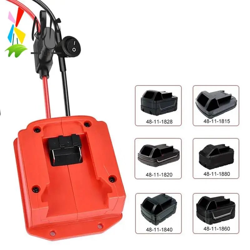 

A21F-Car Jumper Cables Formilwaukee Li- Batteries Auto Accessories Adapter Car Supercharger Cables