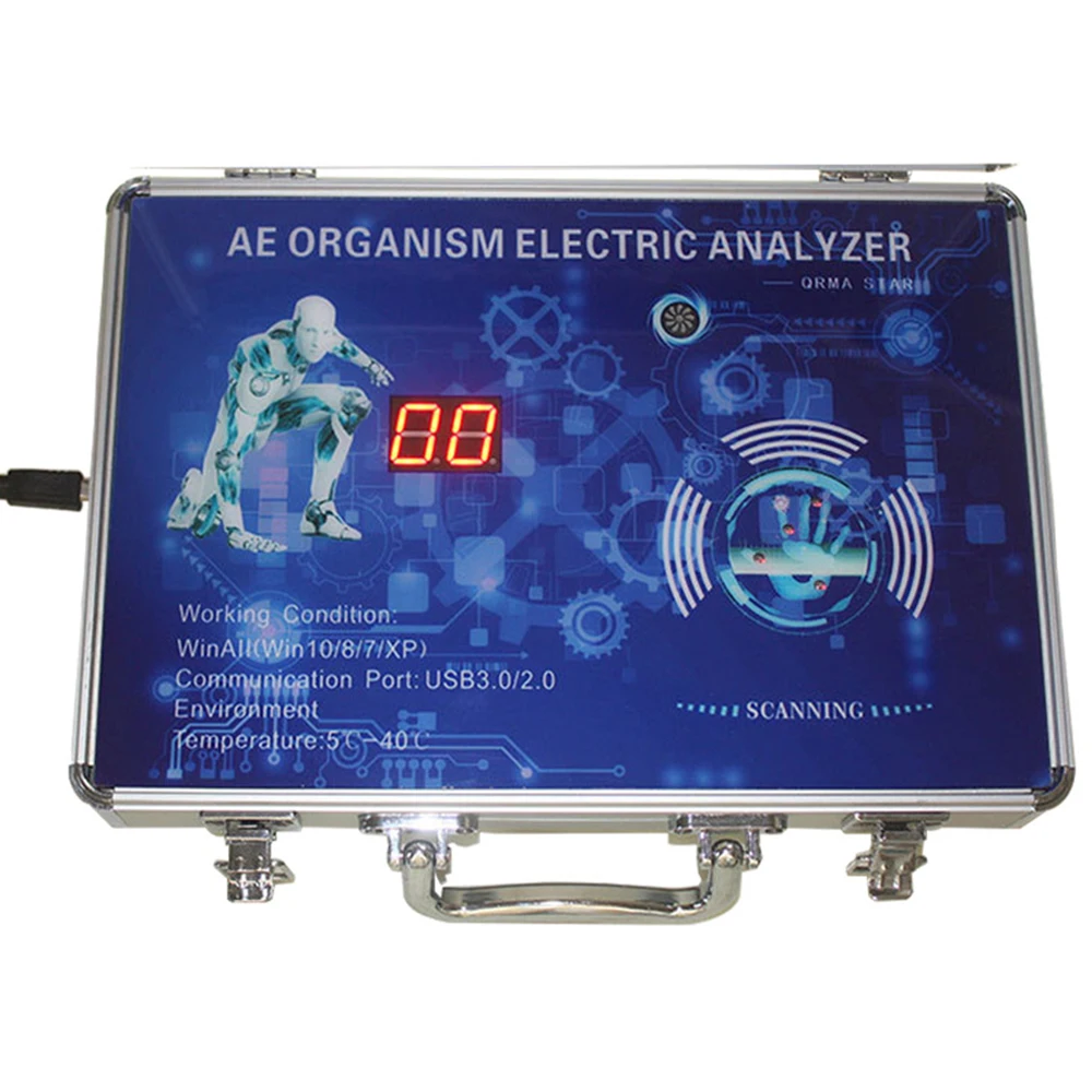 2023 9rd Generation New Updated Touch Hi-tech Quantum Magnetic Health Analyzer Ver.4.7.0 Middle Size Health Sub Analyzer