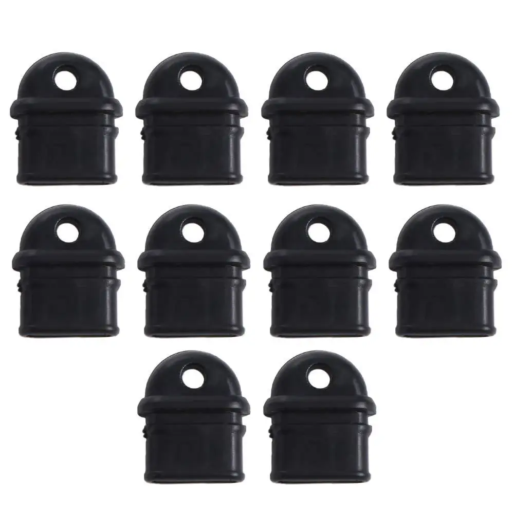10pcs Type C Anti-lost Dust Plug DIY Widgets Silicone Mobile Phone Dust Plug Durable Wear-resistant Charging Port Protector