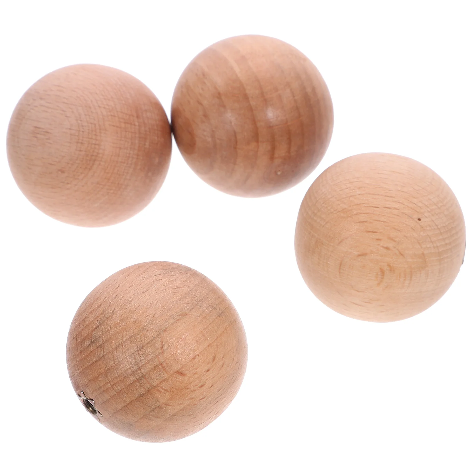 

4 pcs Wooden Ball Drawer Knobs Cabinet Pull Handles Wood niture Knobs For Kitchen Closet Diy Crafts 6Mm Screw