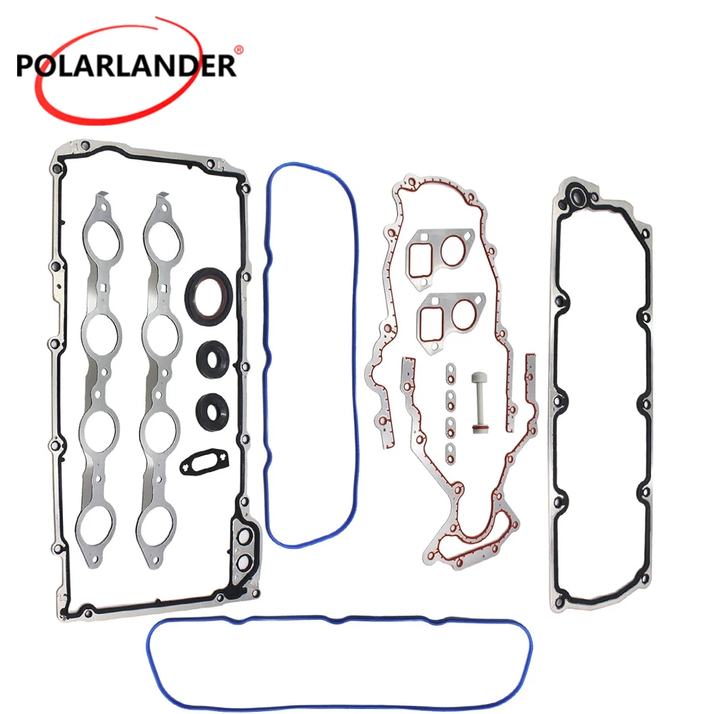 GEN III LS Engine Gasket Set Full Overhaul Gasket Kit Fit LS1 LS2 LS3 LS4 LS5 LS6 4.8L 5.3L 5.7L 6.0L Except LS7