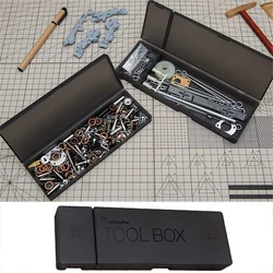 DIY Model Tools Storage Box Sculpture Pottery Clay Tool Boxes Case Plastic Single Double Divided Available Model Kits Organizers