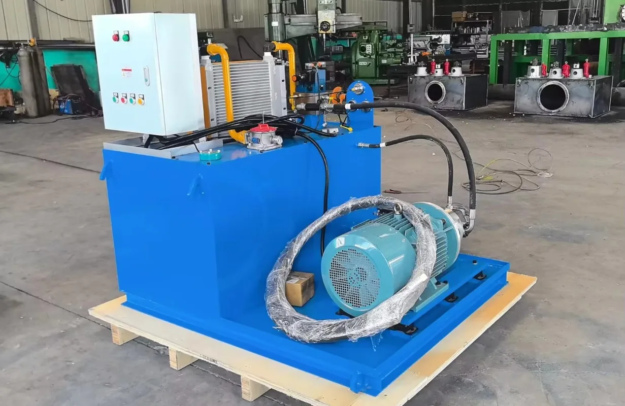 Hydraulic station with remote/foot pedal control, high pressure hydraulic station unit