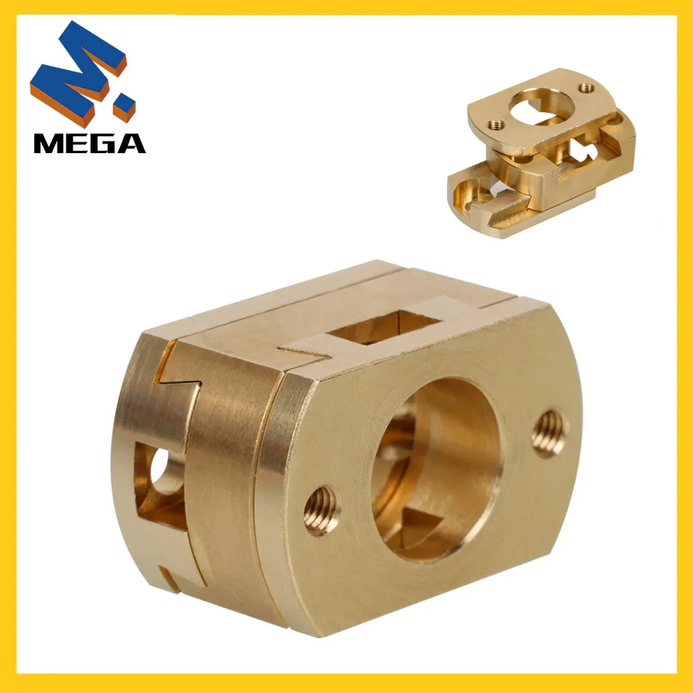 MEGA 18mm Łożysko Oldhama Ender 3 V2 CR10 CR10S Pro Śruba T8 Łącznik Osi Z 8mm Mosiężny Śruba Pociągowa Podgrzewany Stół Drukarki 3D Części — zdjęcie produktu 2