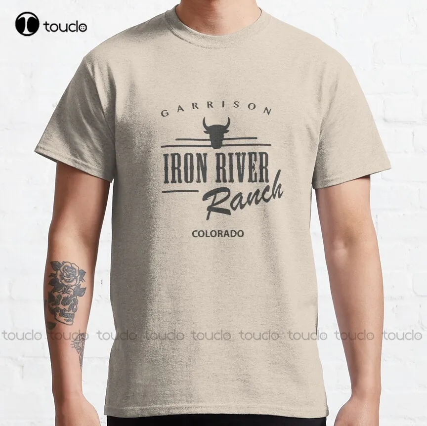 Iron River Ranch Classic T-Shirt Black T Shirts For Women Custom Aldult Teen Unisex Digital Printing Tee Shirt Xs-5Xl Cotton New