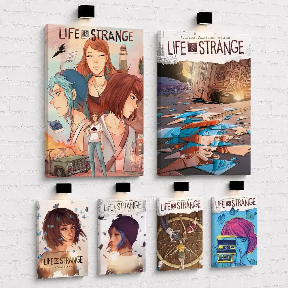 Narrative Game L-Life Is S-Strange Framed Wall Painting Framed Canvas Wall Art Print | Modern Poster | Home Hallway Decor