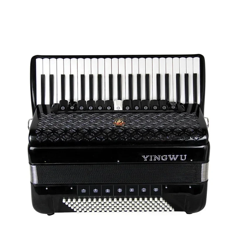 Piano accordion musical instruments Official genuine Parrot 41 keys 120 bass adult beginner instrument four row reed accordion