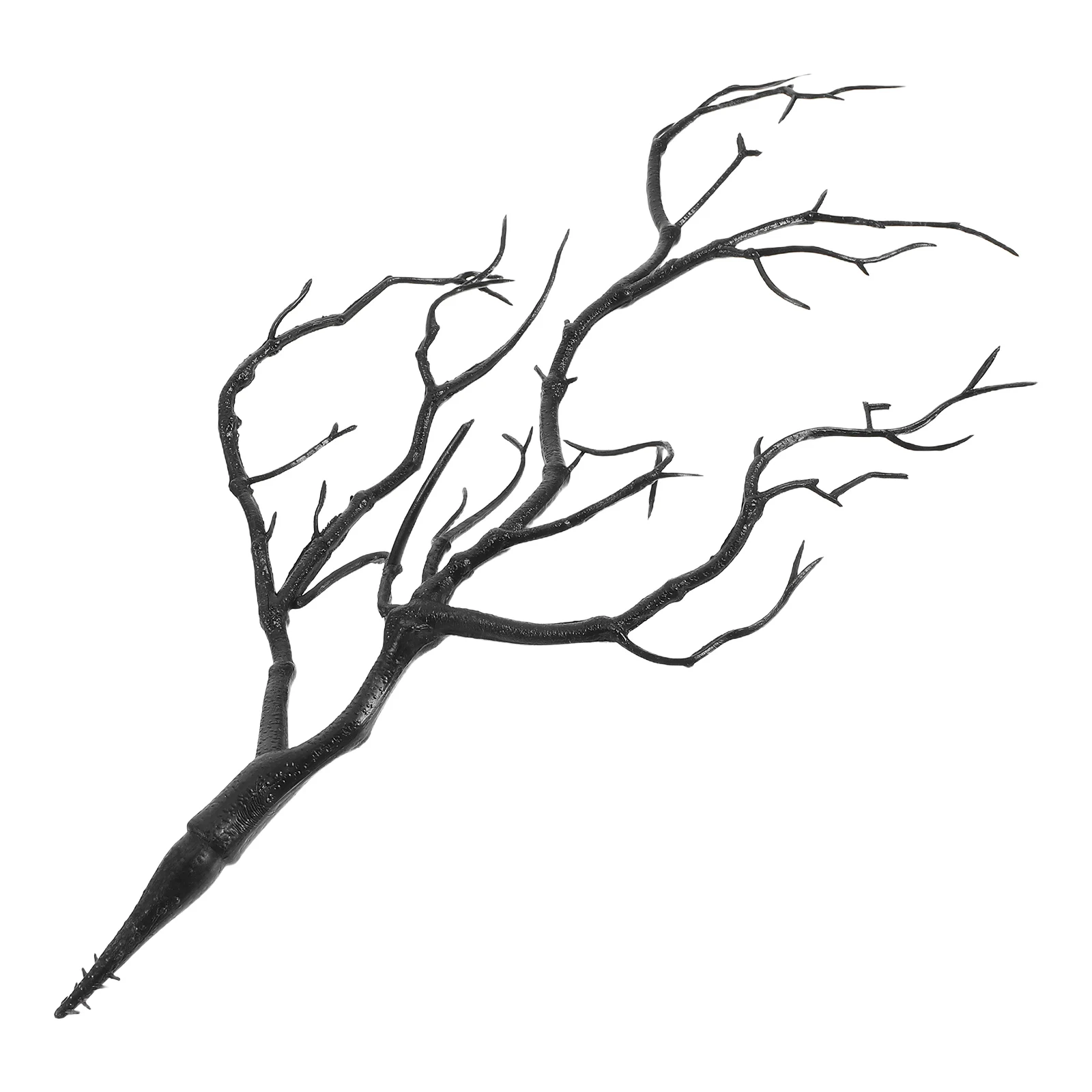

1pc Artificial Antler Branches Plastic Decorative Plant Twigs Fake Dried Tree Stems For Vase Home Garden Decoration