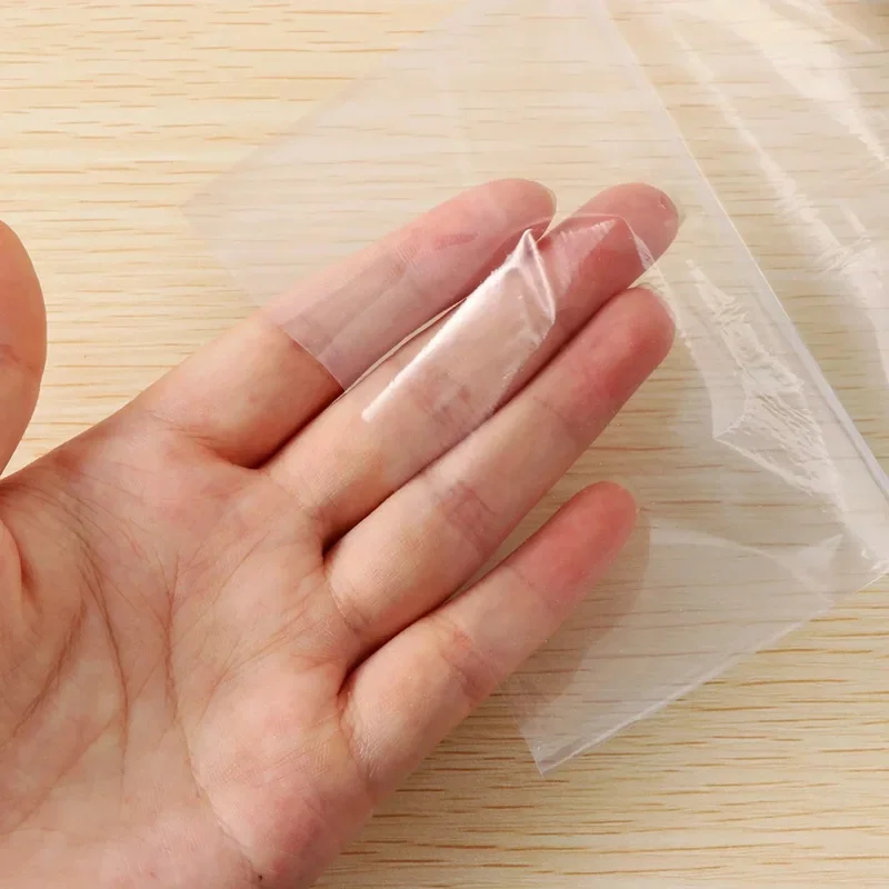 10pc Transparent Heat Shrink Film Bag TV Air Conditioner Remote Control Waterproof Dustproof Case Cover Anti-dust Controller Bag