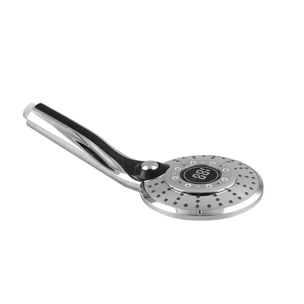 

Светодиодный ручной душ с регулировкой давления и температуры, светящийся распылитель для ванны, прозрачный