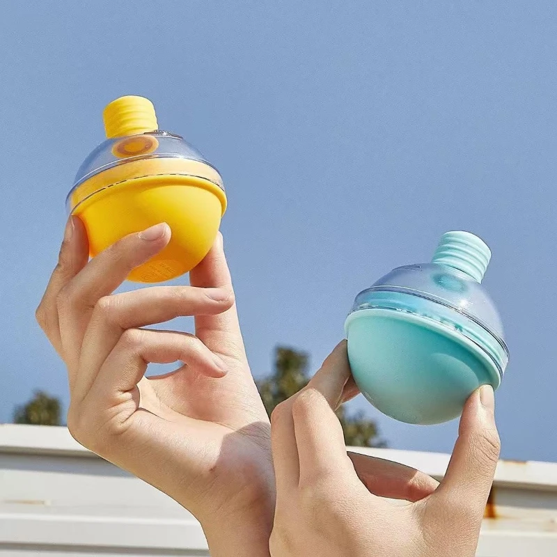 

1PC Spherical Ice Cubes Silicone Molds Home Ice Cube Molds Small Light Bulb Ice Ball Moulds Kitchen Tools