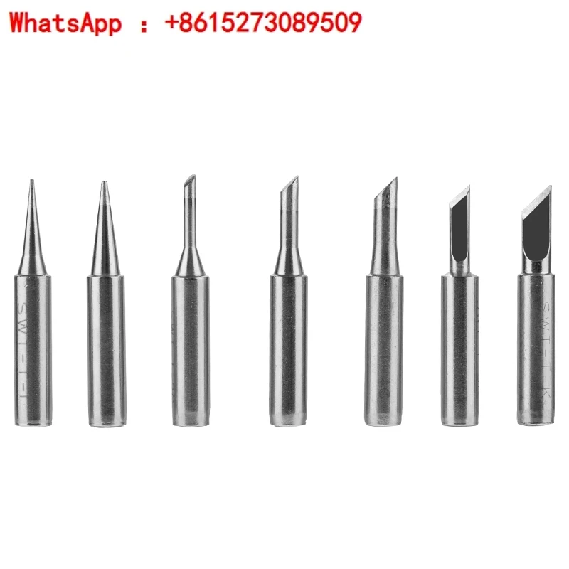 936 soldering station soldering iron tip, pointed horseshoe shaped soldering, 969 electric soldering head Pack 10 pieces