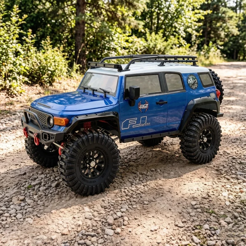 Hot 1/10 RGT Ruitai FJ Cruiser EX86120 Professional Remote Control Off-Road Climbing Car 4WD Electric Simulation RC Model Gifts