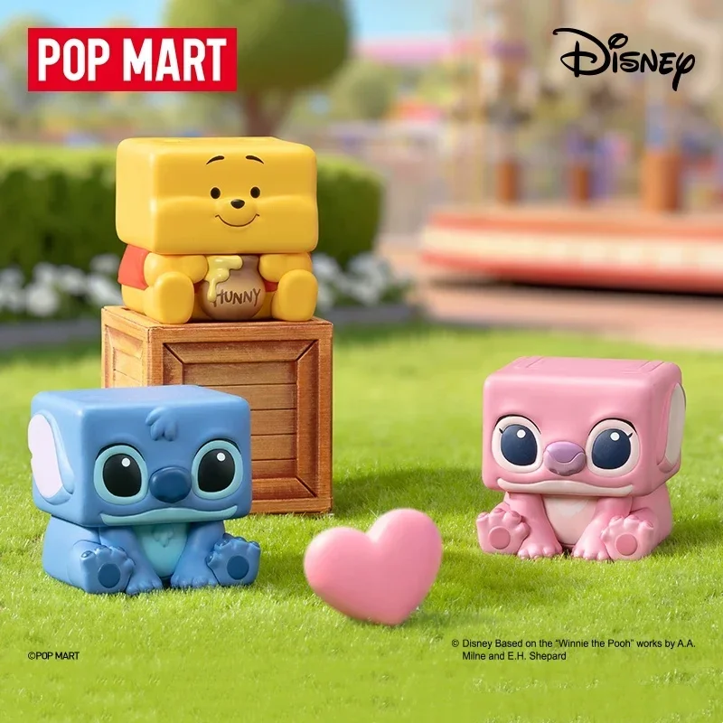 POPMART Disney Classics POP CUBE-3 Series слепая коробка игрушки Kawaii аниме фигурка-сюрприз сумка для догадок Mystery Box
