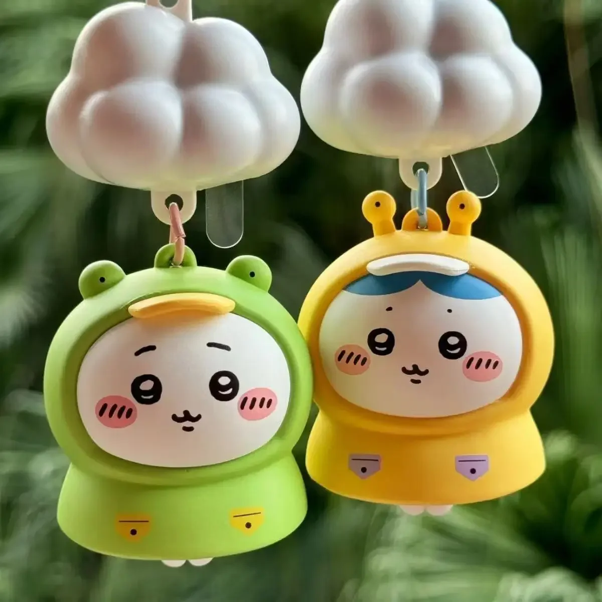

Ins Trendy Kiyokawa Glowing Charm - Summer Raincoat Series Usagi Cloud Car Accessory, Cute Kawaii Bag Charm for Kids & Girls