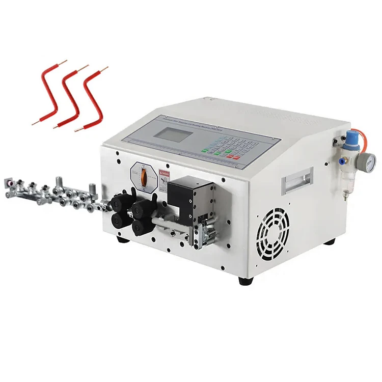 Cable Bending Machine 16Square Wire Bending Machine Automatic Wire Cutting Stripping and Bending Machine