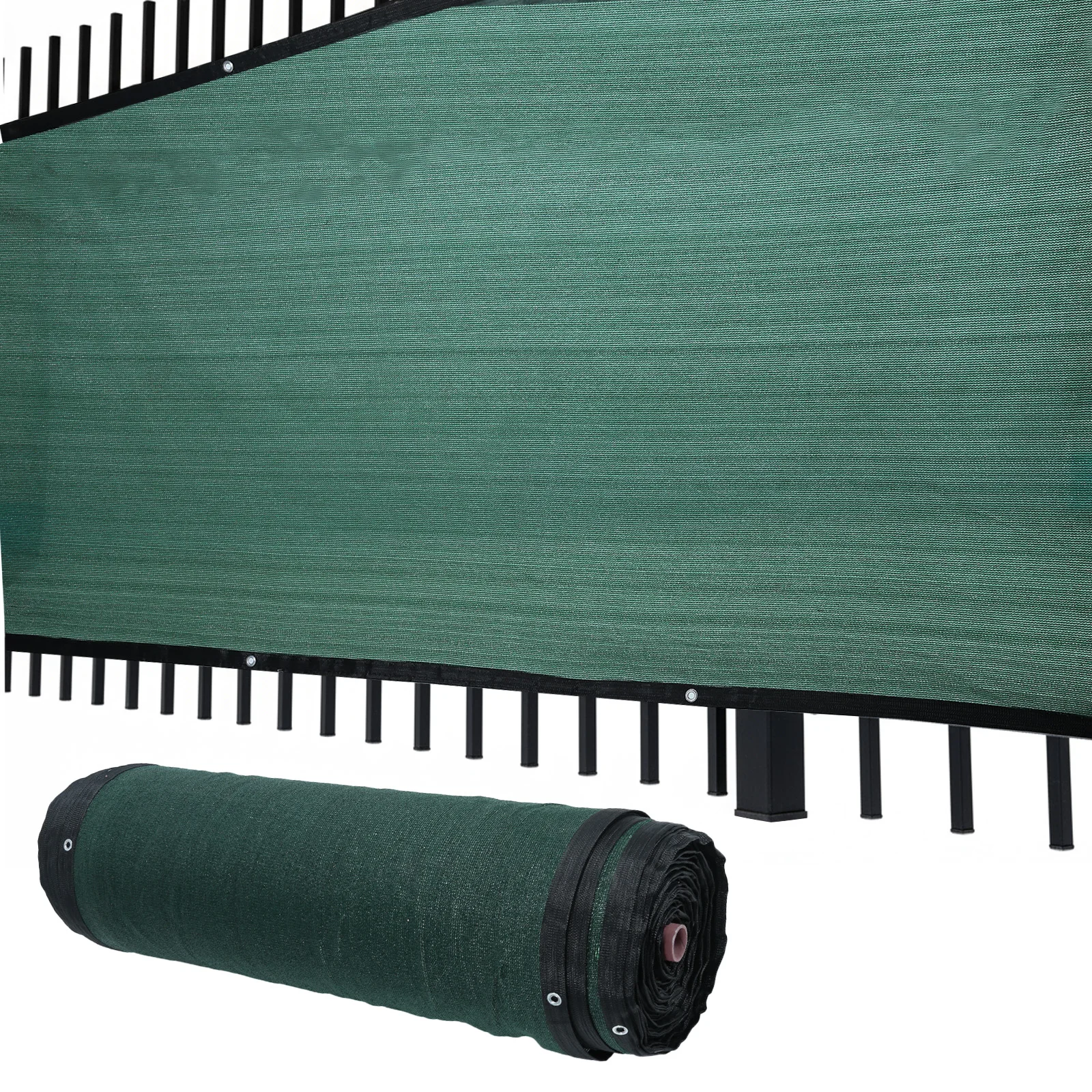 4ft X 459ft Privacy Screen Fence 90% Blockage with Reinforced Bindings and Metal Grommets for Wall Garden Yard Backyard