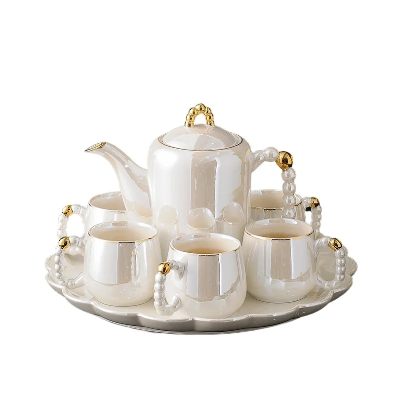

Birthday holiday gift wedding tea set cup set teapot teacup tray