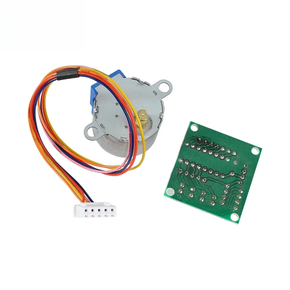 1 Buah 5V/12V 28BYJ-48 Motor Stepper ULN2003 Papan Driver Motor Langkah Mikro untuk Arduino DIY Robotika dan Proyek Elektronik