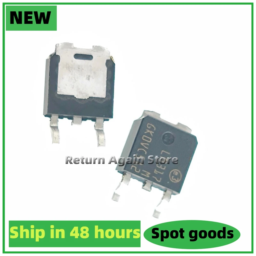 10PCS/LOT LM317M TO-252 LM317MX Three terminal adjustable voltage stabilizing transistor NEW ORIGINAL