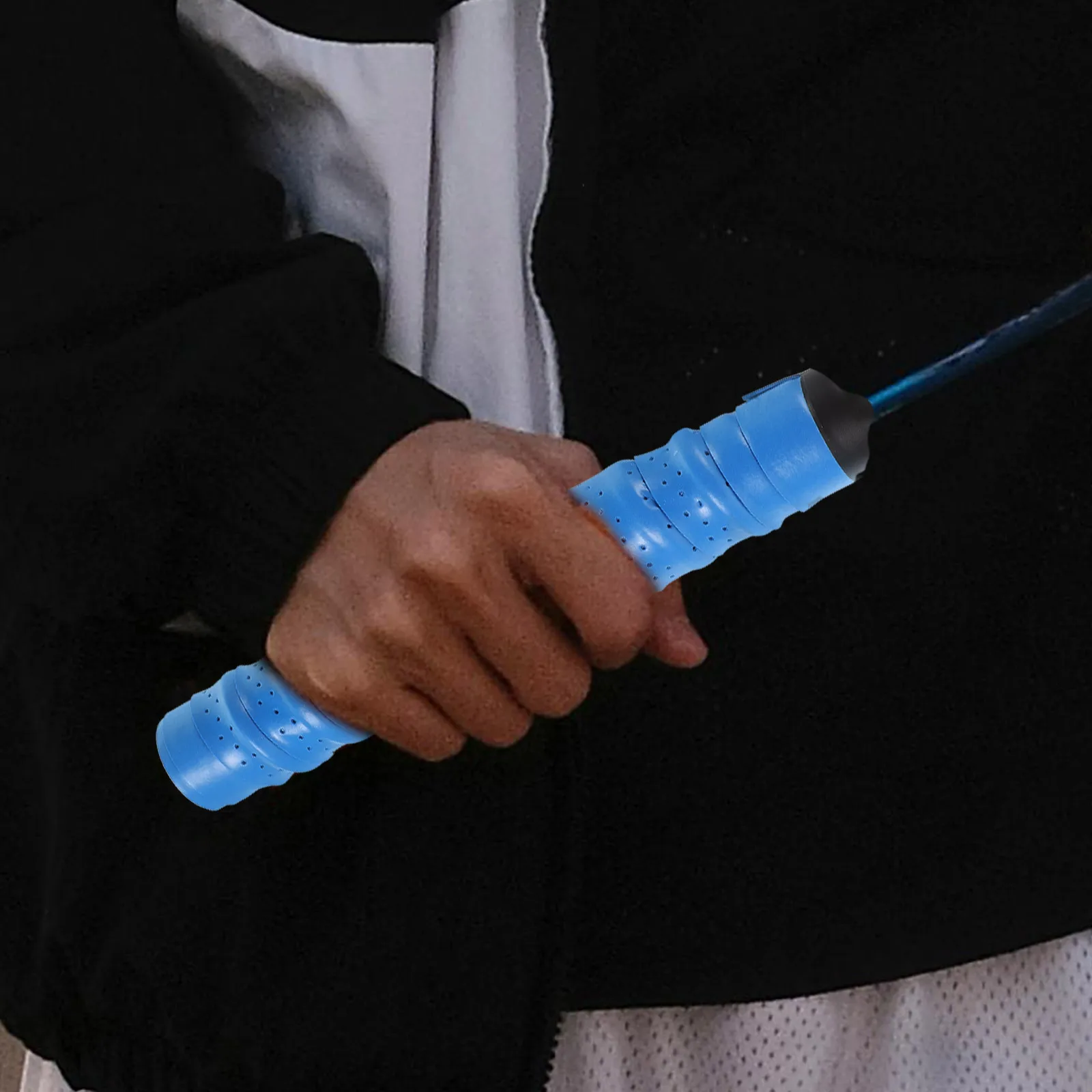 5 مجموعات المضادة للانزلاق الريشة شريط لحام امتصاص العرق مضرب تنس قبضة يلتف مريحة عدم الانزلاق Overgrip الشريط للمضرب