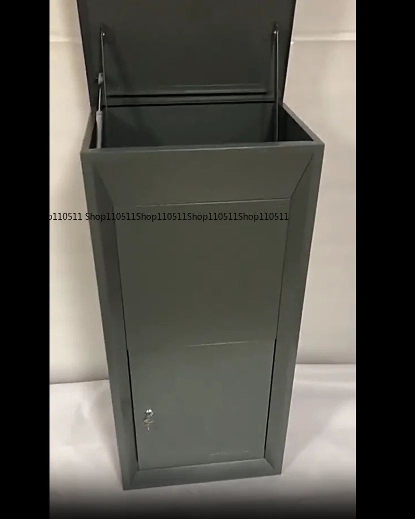 European, American Outdoor Embedded Express Cabinet Household Hidden Metal Letter Package Delivery Box