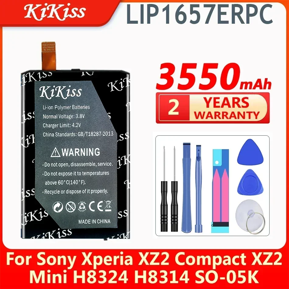 

Аккумулятор KiKiss для Sony Xperia XZ2 Compact XZ2 Mini H8324 H8314 SO-05K LIP1657ERPC Аккумуляторы