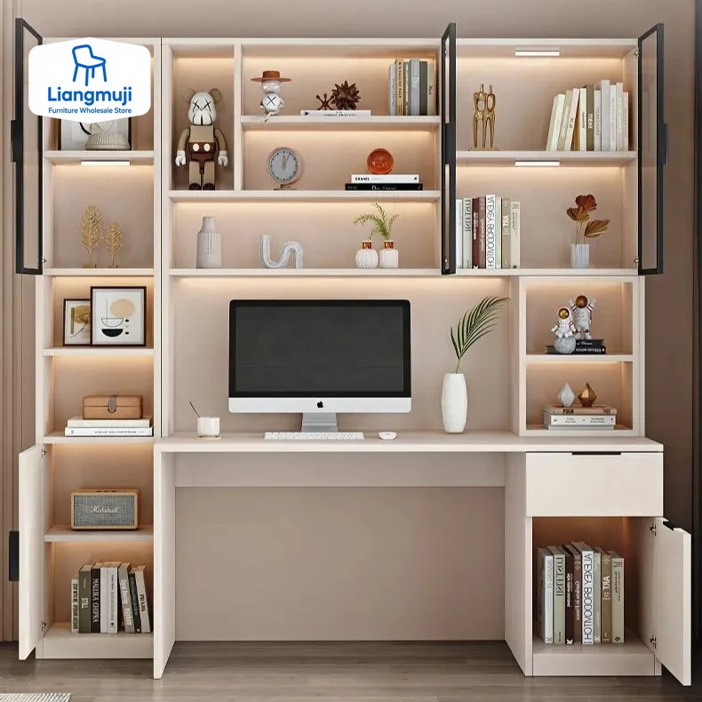 

White Room Desk Bedroom White Standing Filing Cabinets Desk Shelves Office Executive Silla Escritorio Living Room Furniture