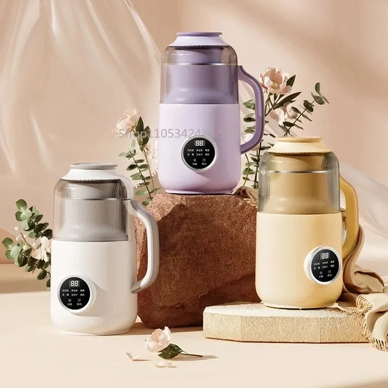 Daewoo Electric Soy Milk Machine 800ml, Portable Juicer Blender, Soybean Milk & Rice Paste Maker, Vegetable Extractor, Low Noise