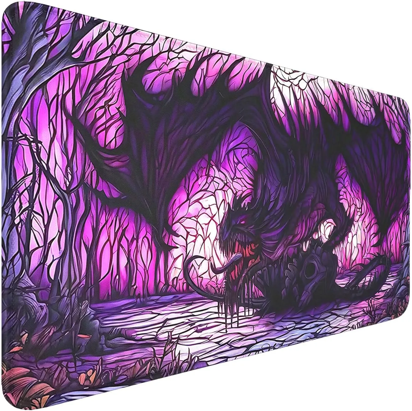 

Dragon Design MTG for Playmat Rubber Base Anti-slip Mouse Pad Desk Accessories Mousepad for Office&Gamer Keyboard Mats Decor Mat
