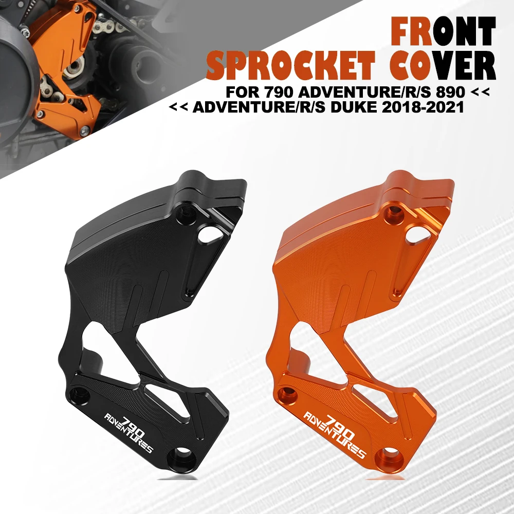 

For 790 Adventure/R/S 890 Adventure/R/S Duke 790/890 2018-2021 890 Duke Motorcycle Front Sprocket Chain Cover Guard Protection