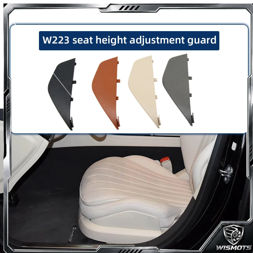Auto Seat Height Adjustment Cover Trim Panel For Mercedes Benz W223 S Class S400 S450 S500 S580 2021-2025 Interior Accessories