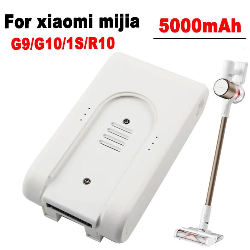 

25.2V Original 5000mAh Rechargeable Lithium-Ion Battery Pack for Xiaomi Mijia Dreame G9 G10 T10 R10 Wireless Vacuum Cleaner