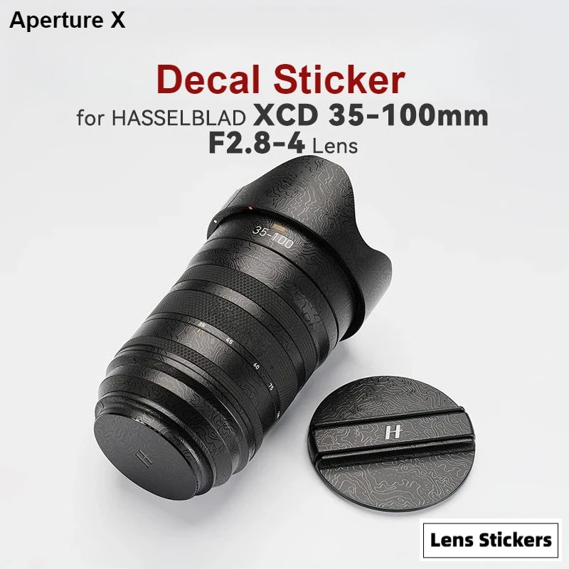 For HASSELBLAD 35 100 Lens Sticker for Hasselblad XCD 35-100mm F2.8-4 Lens Wrap Cover XCD35-100 Protective Skin