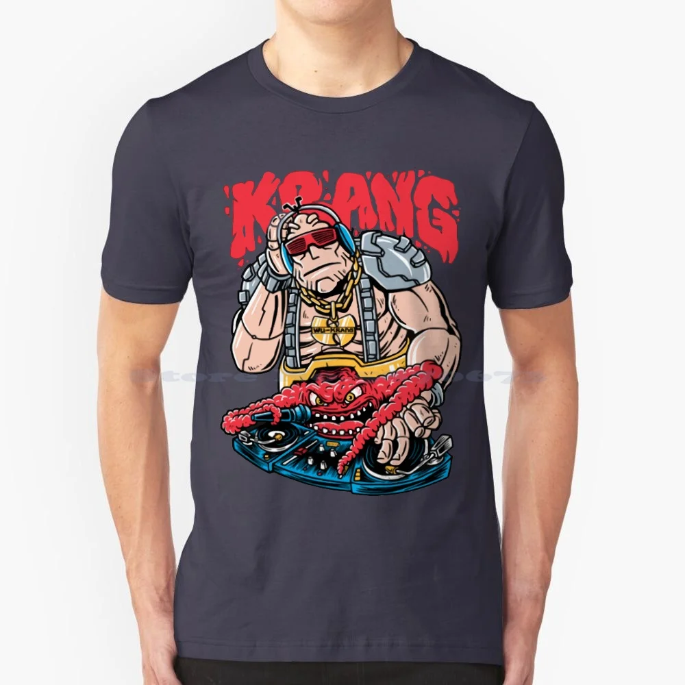 Wu-Krang Clan T Shirt 100% Cotton Tee Underground Leonardo Krang Gameplay Lets Play Fall Of The Foot Clan Donatello Clone