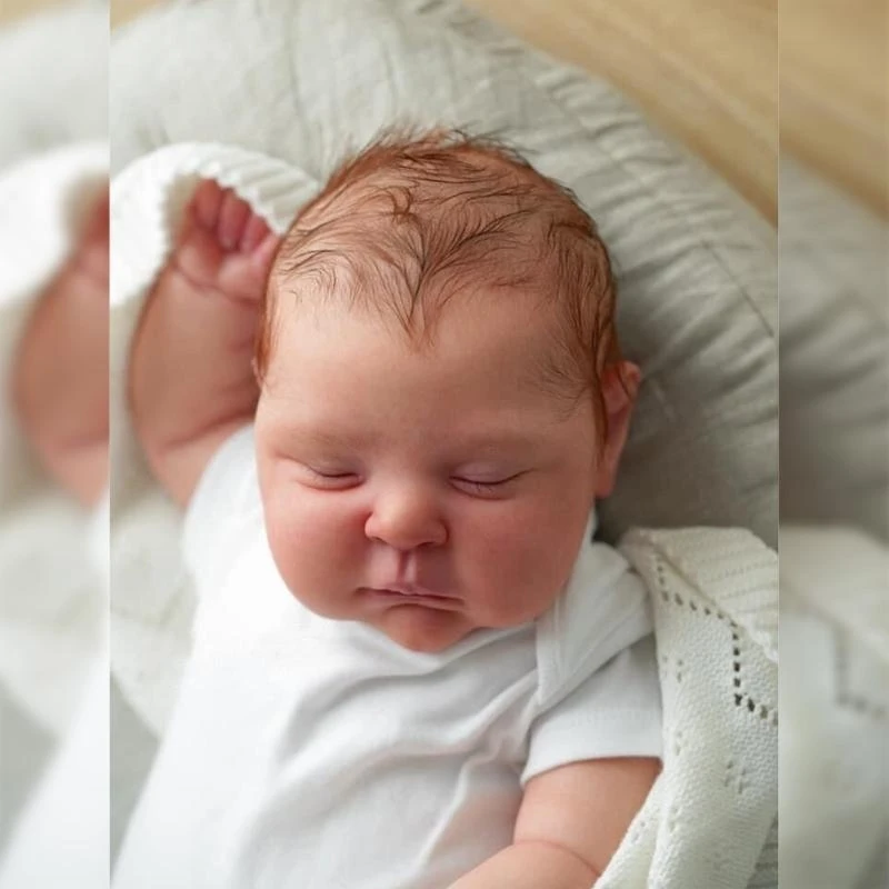 

Soft Doll Baby Re-born Eyes Close White Girl Gorgeous Doll with Clothes 19'' 15UB