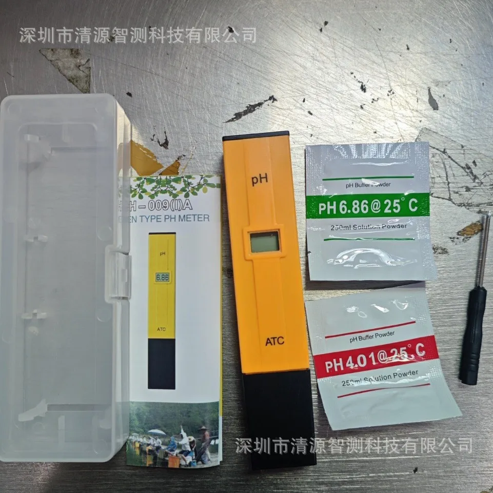For foreign trade pH meter ph009 acidity meter water quality detection ph pen fish tank aquarium PH + base number detection port