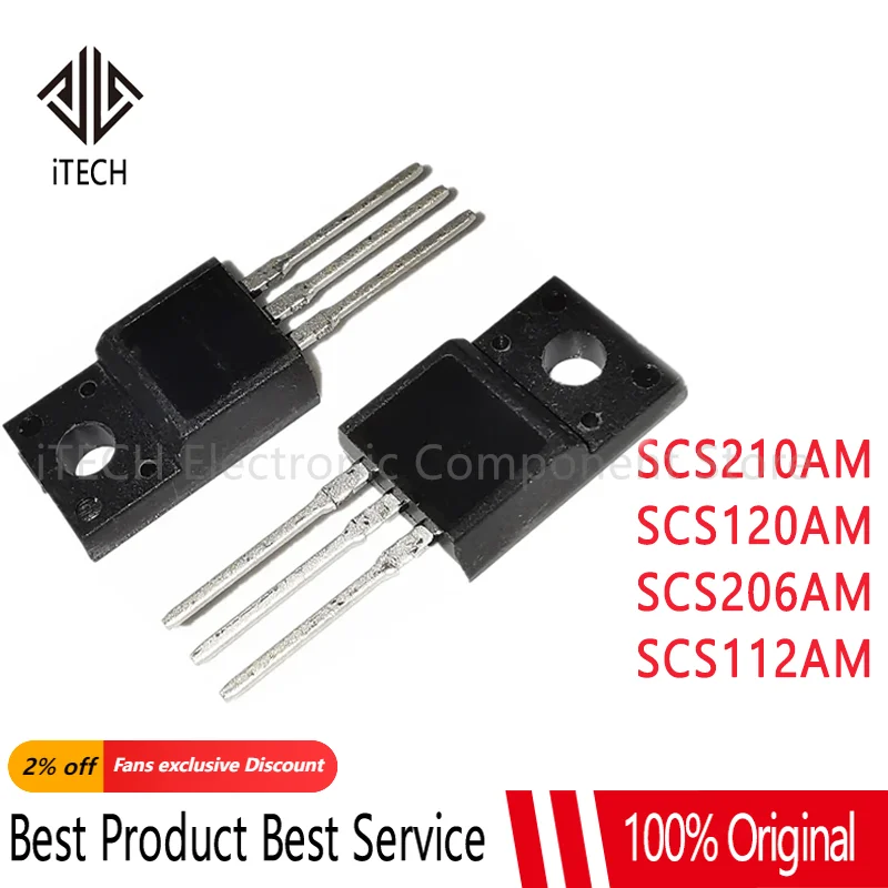 5PCS SCS210AM SCS120AM SCS206AM SCS112AM TO-220F-2