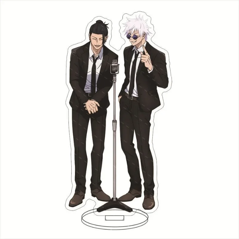 Jujutsu Kaisen Anime Gojo Satoru Geto Suguru Acrylic Stand Model Megumi Yuji Figure Doll Model Plate Cosplay Collection Gifts